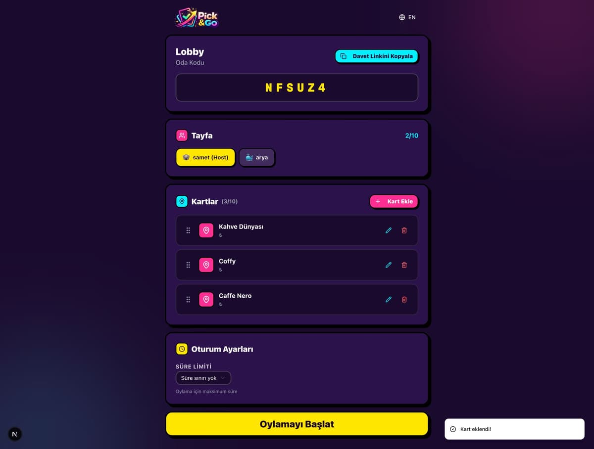 Pick&Go screenshot 2