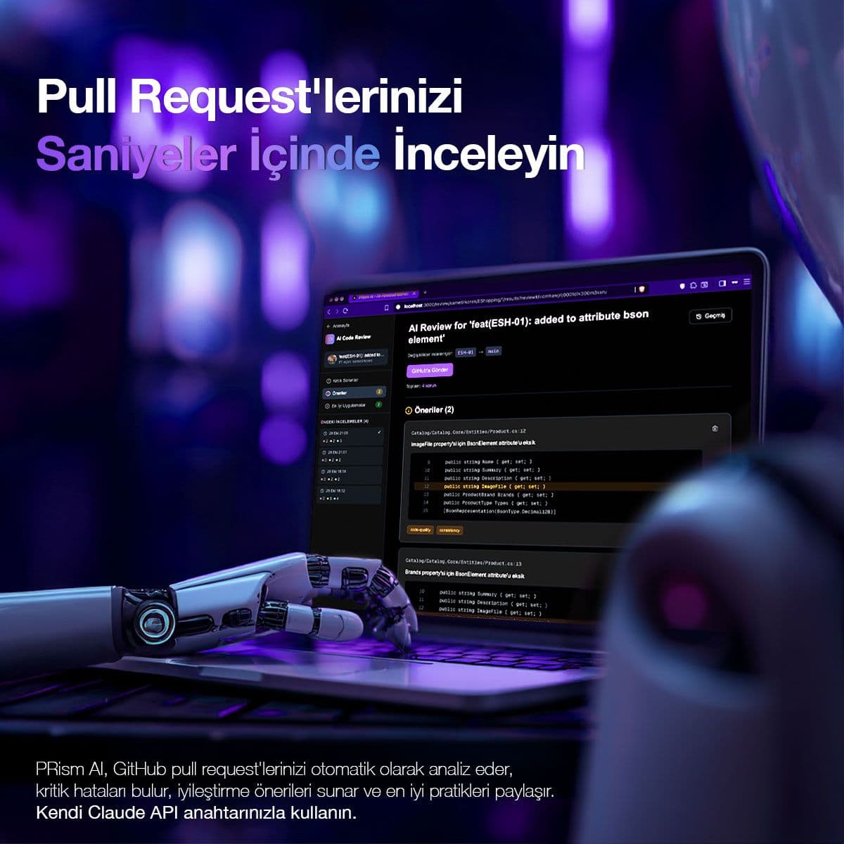 PRism AI screenshot 1