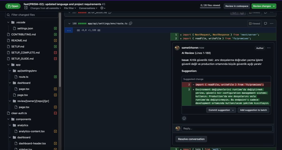 PRism AI screenshot 5
